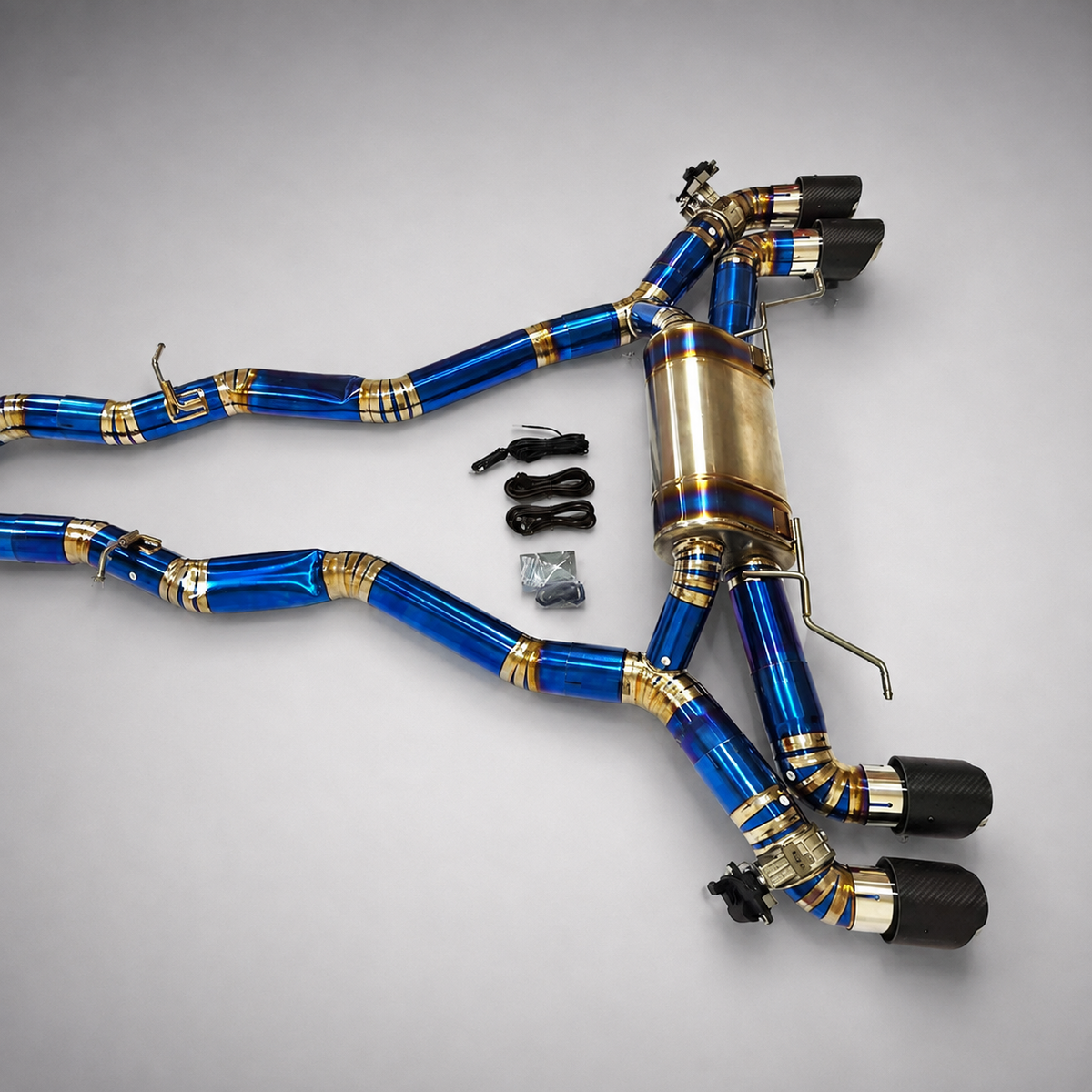 BMW M8 F91 / F92 / F93 S63 4.4TT V8 Titanium Valvetronic Catback Exhaust System