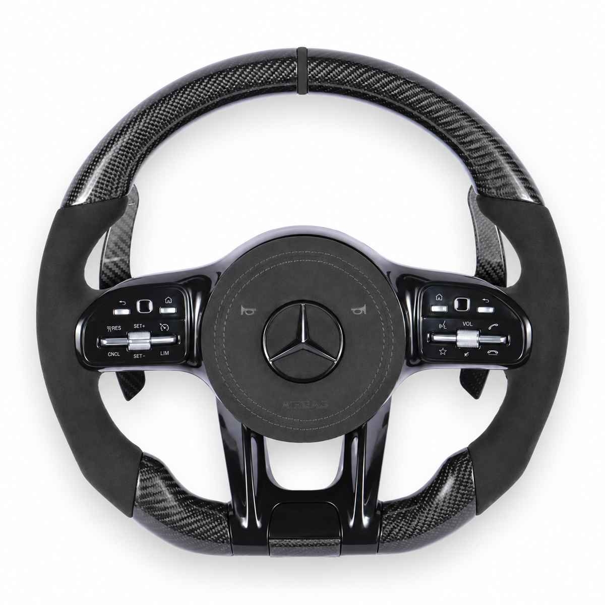 Mercedes-Benz 2020 AMG Performance Style Custom Steering Wheel | Fits 2010+ Models
