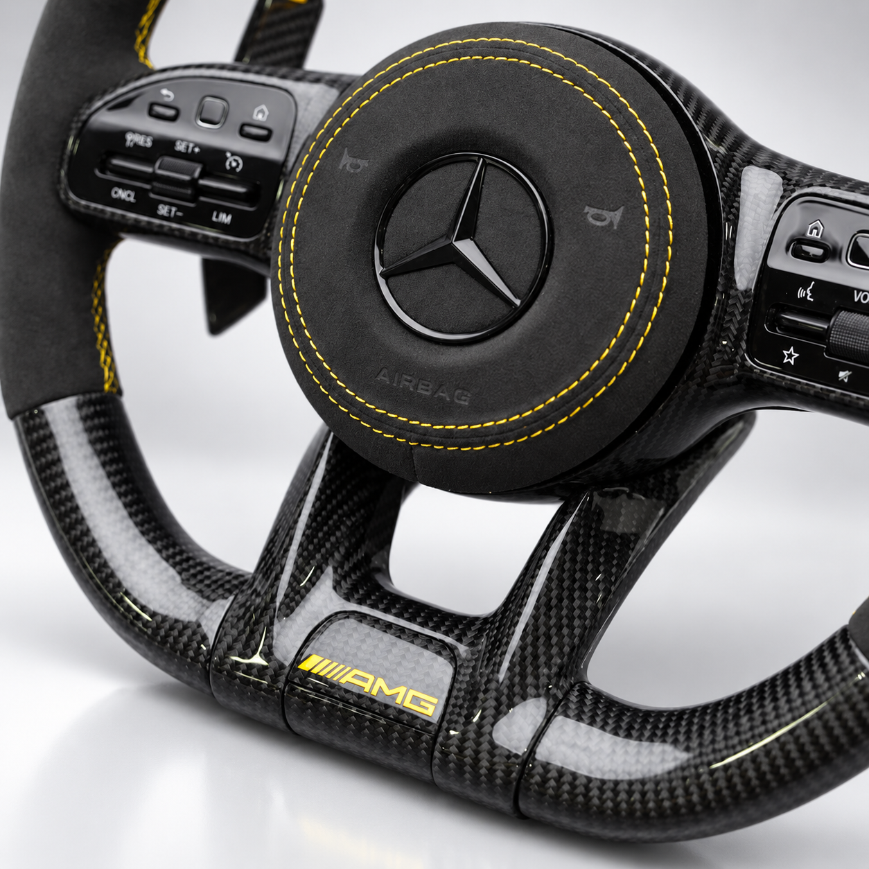 Mercedes-Benz 2020 AMG Performance Style Custom Steering Wheel | Fits 2010+ Models