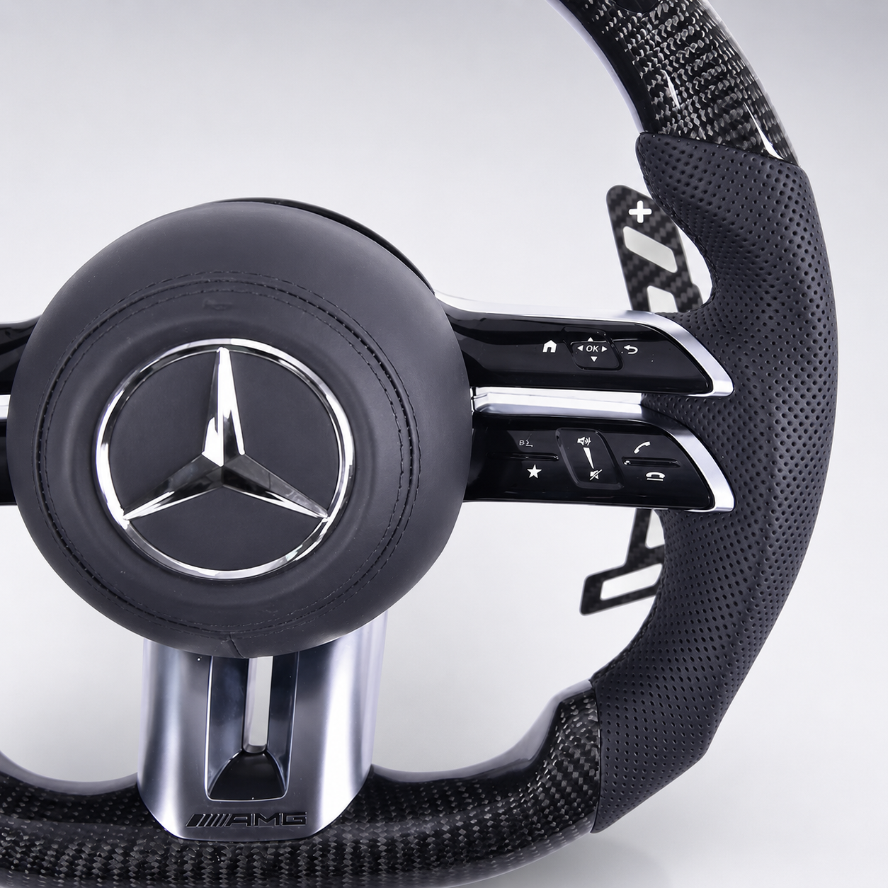 Mercedes-Benz 2023 AMG Style Custom Steering Wheel | 2010+ Models