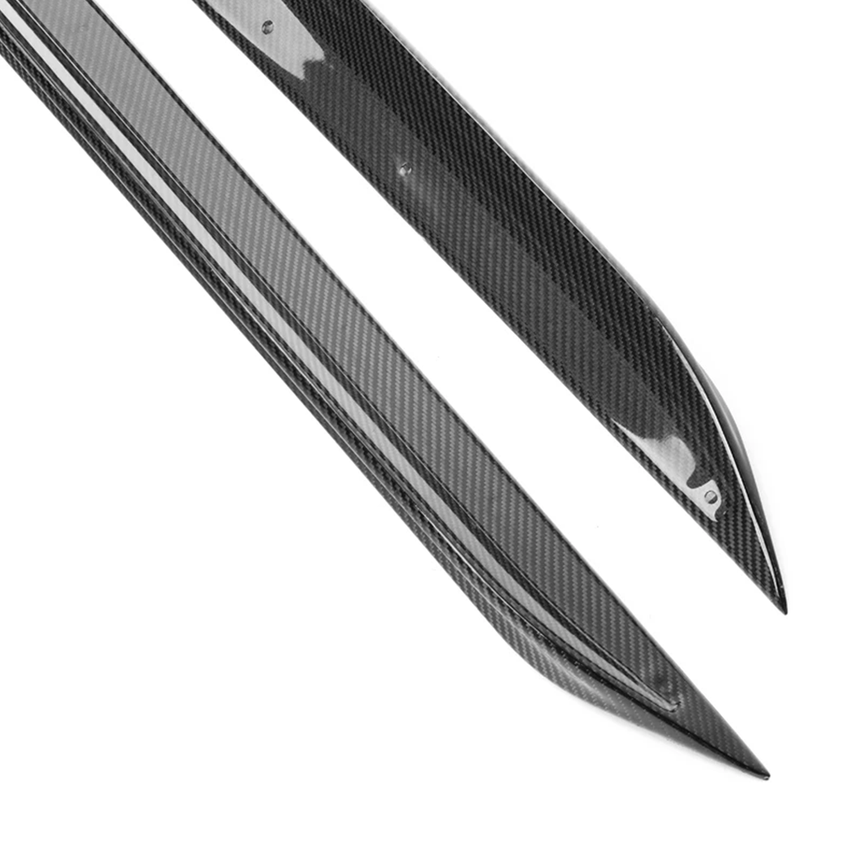 BMW G20 G28 3 Series MP Style Dry Carbon Fiber Side Skirt Extensions