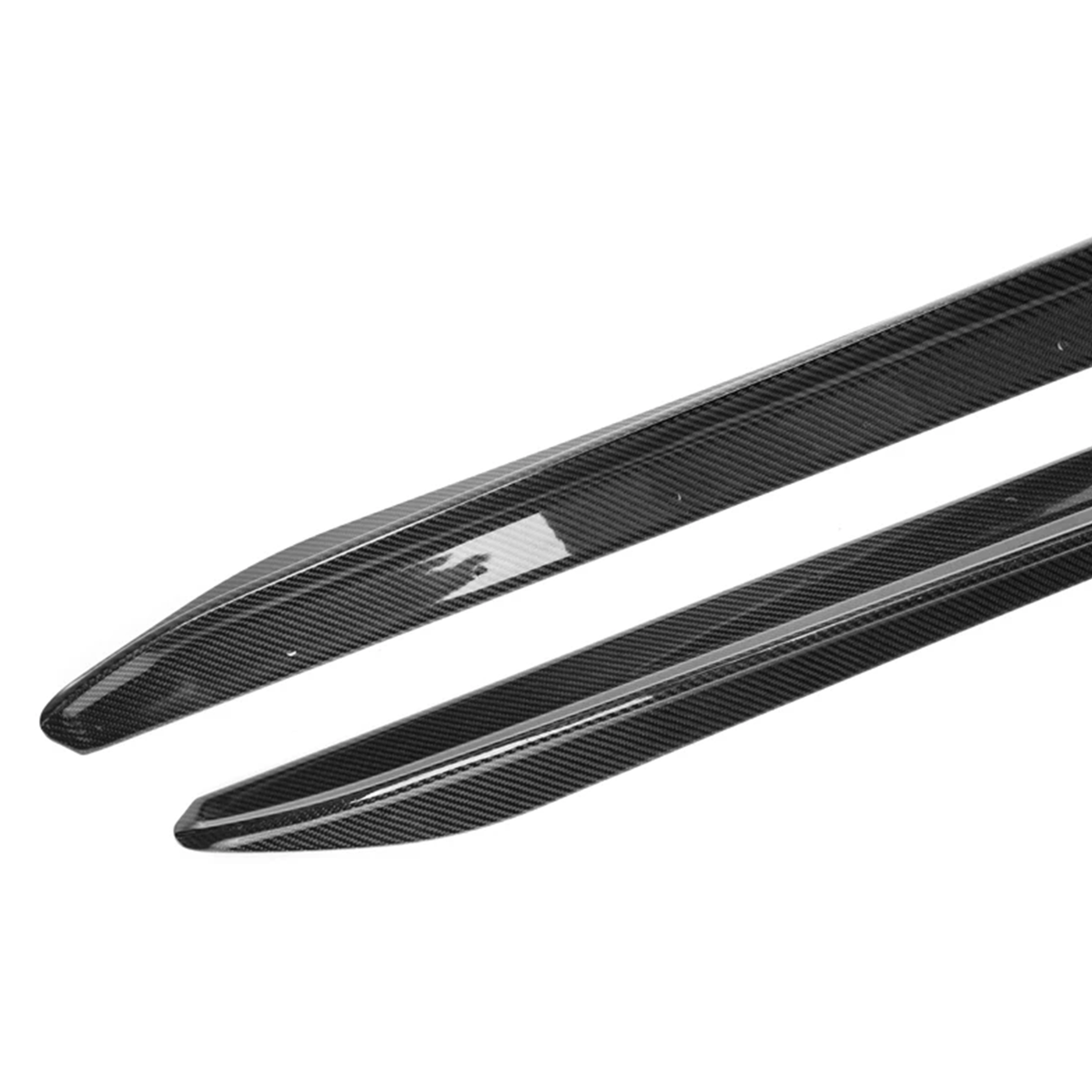 BMW G20 G28 3 Series MP Style Dry Carbon Fiber Side Skirt Extensions