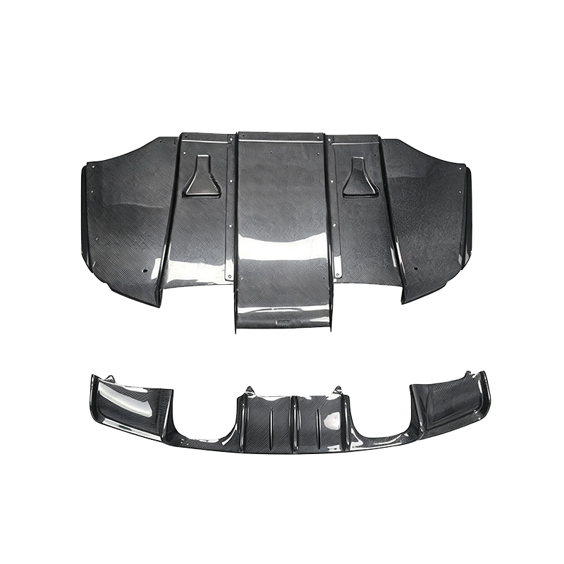 BMW E90 E92 E93 M3 VRS Style Dry Carbon Fiber Rear Diffuser