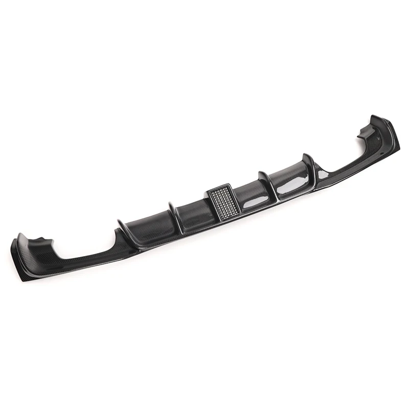 BMW F30 F35 3 Series Carbon Fiber Rear Bumper Diffuser with LED