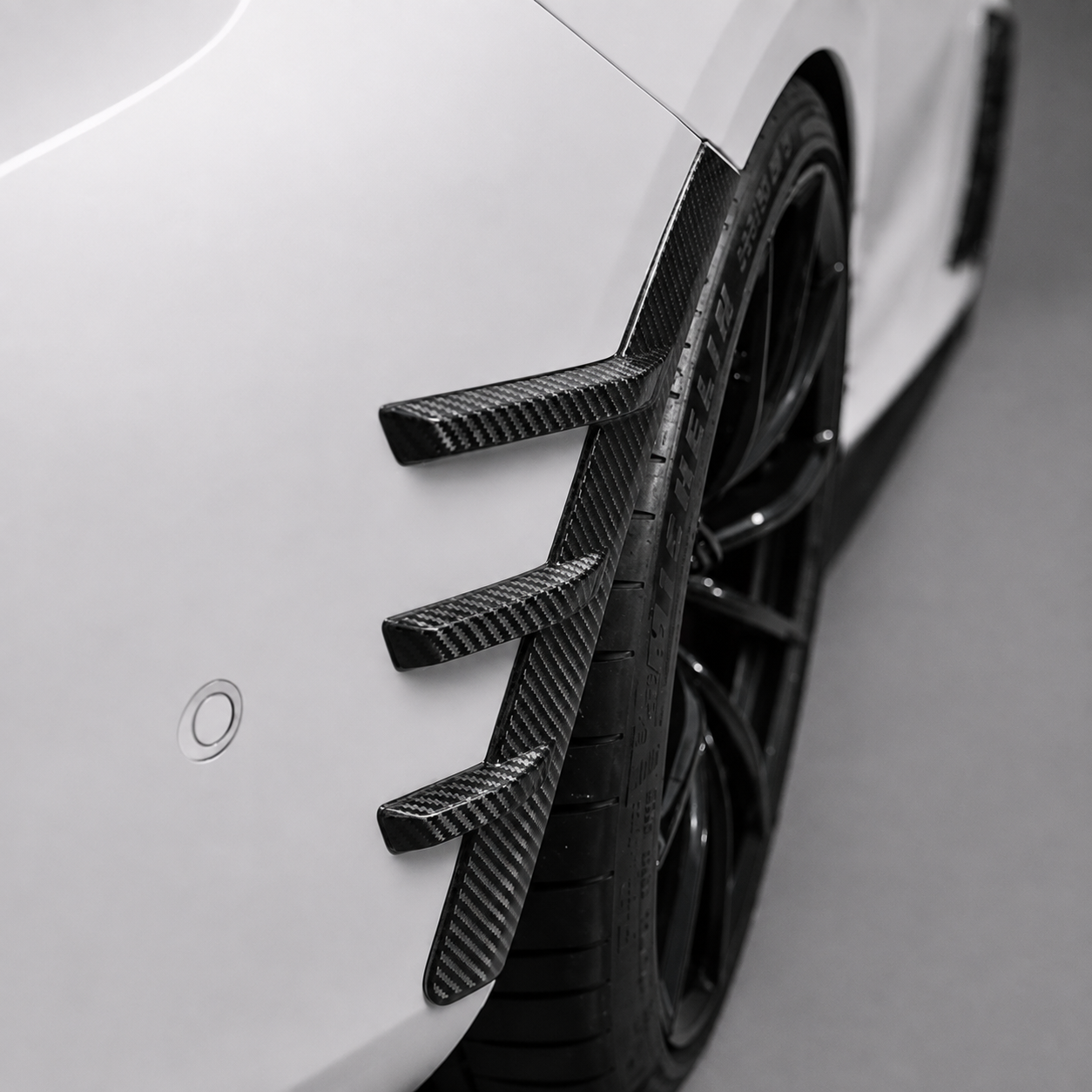 BMW G87 M2 Dry Carbon Fiber Rear Side Fender Trims