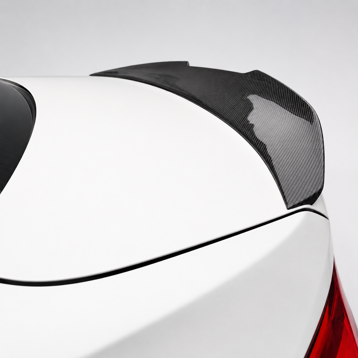 BMW F30 3 Series M Sport F80 M3 Style Dry Carbon Fiber Rear Spoiler