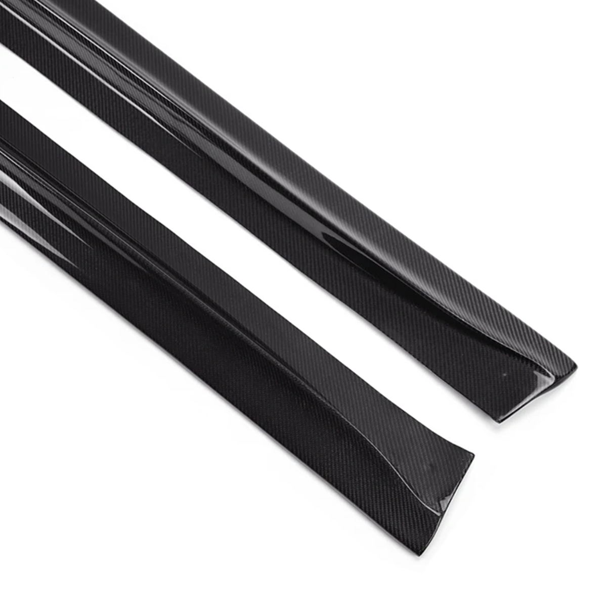 BMW F80 M3 PSM Style Dry Carbon Fiber Side Skirt Extensions