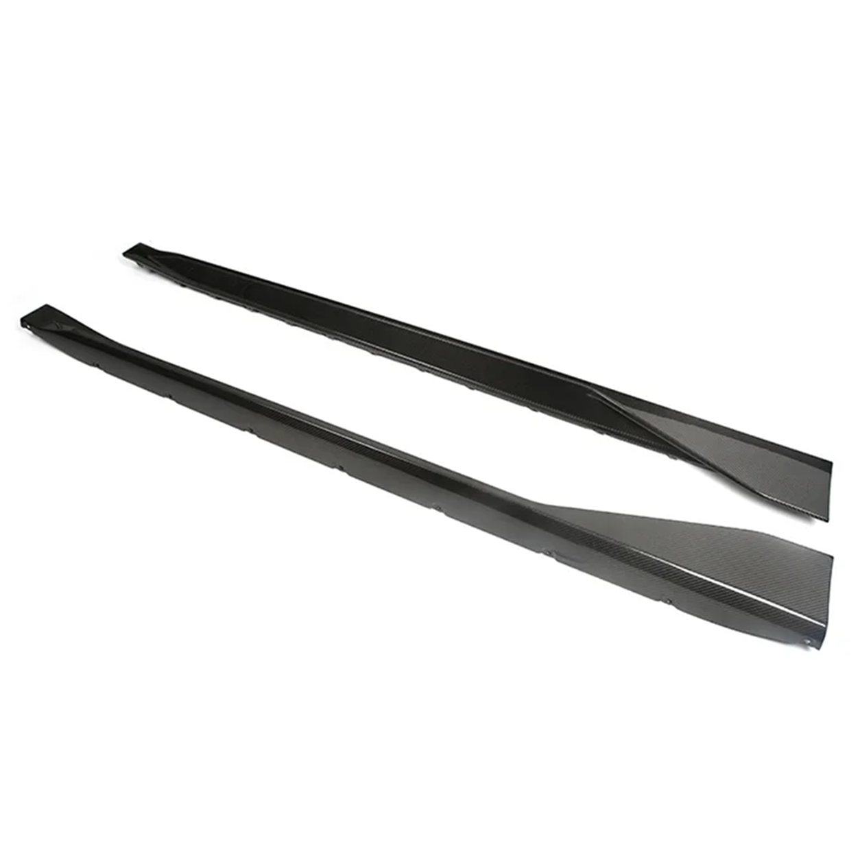 BMW G82 G83 M4 MP Style Dry Carbon Fiber Side Skirt Extensions (2021+)
