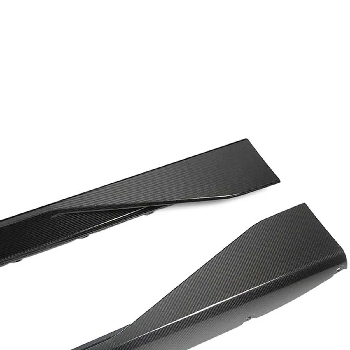 BMW G82 G83 M4 MP Style Dry Carbon Fiber Side Skirt Extensions (2021+)