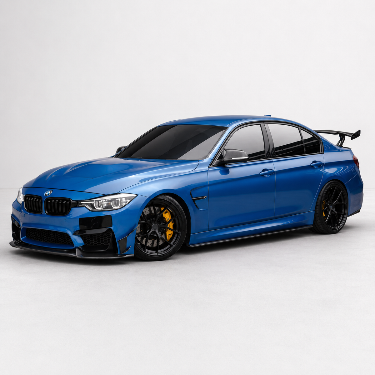 BMW F30 F32 F33 F36 M Sport O Style Universal Dry Carbon Fiber Side Skirt