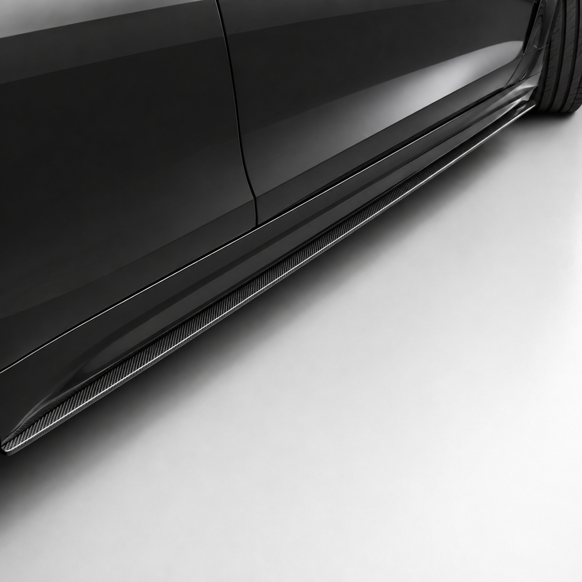 BMW F32 F33 F36 4 Series M Sport MP Style Dry Carbon Fiber Side Skirts