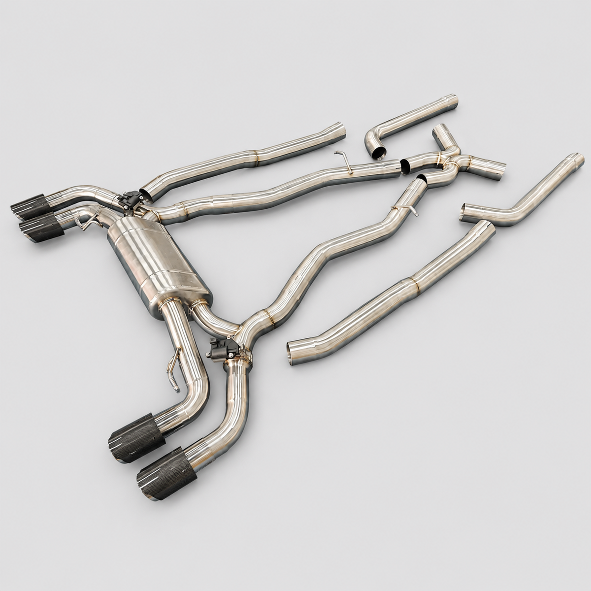 BMW M5 F90 SS304 Valved Catback Exhaust System