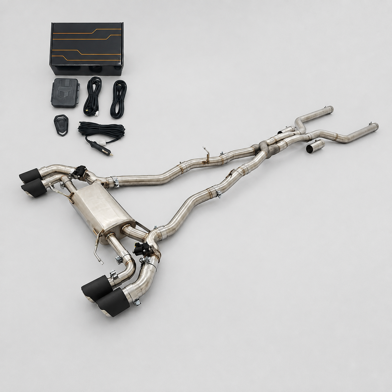BMW M8 F91 / F92 / F93 4.4T SS304 Valved Catback Exhaust System